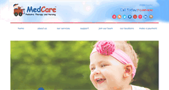 Desktop Screenshot of medcarepediatric.com